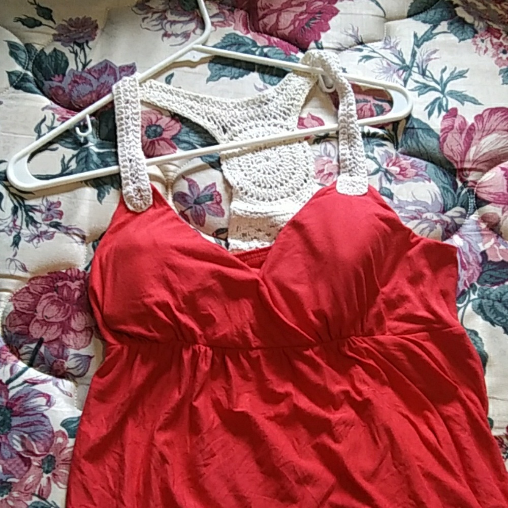 Red dress